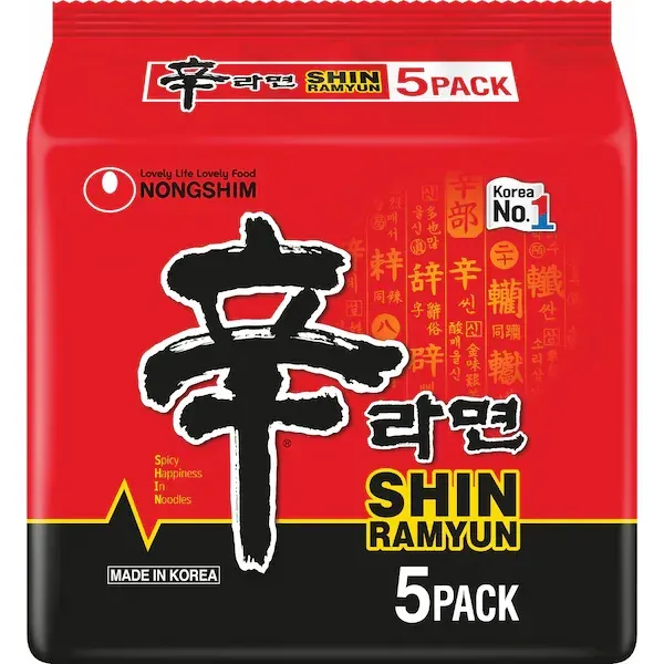 Shin noodle soup