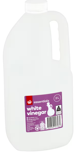 white vinegar
