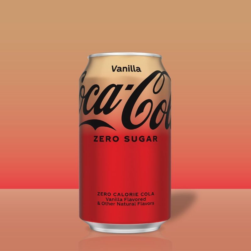 Coca cola vanilla zero sugar 375 ml