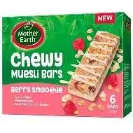 Muesli bars berry smoothie