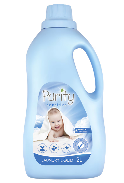 Sensitive laundry liquid