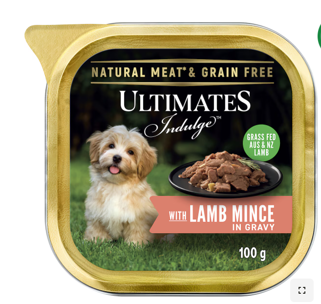 Stew with lamb pet food