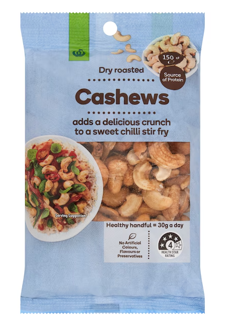 Dry Roasted Cashews