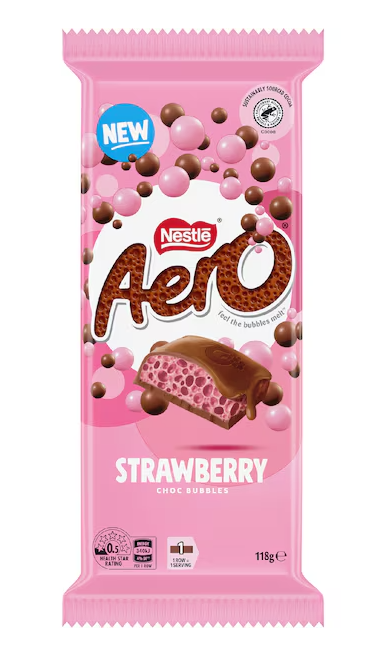 AERO Strawberry CHOC Bubbles