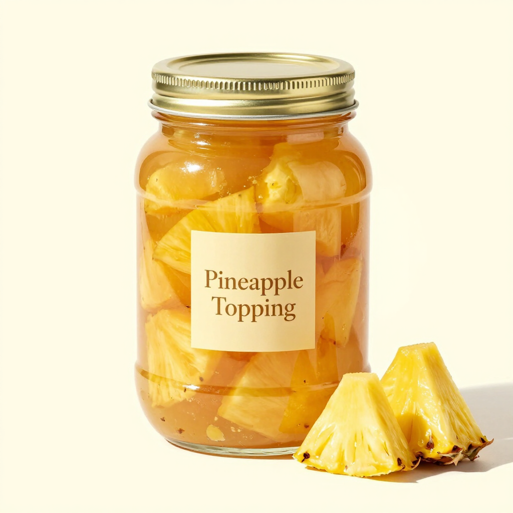 Pineapple topping