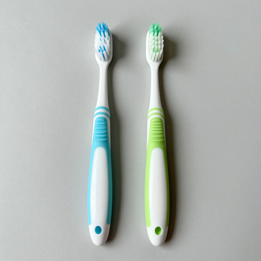 2medium toothbrushes