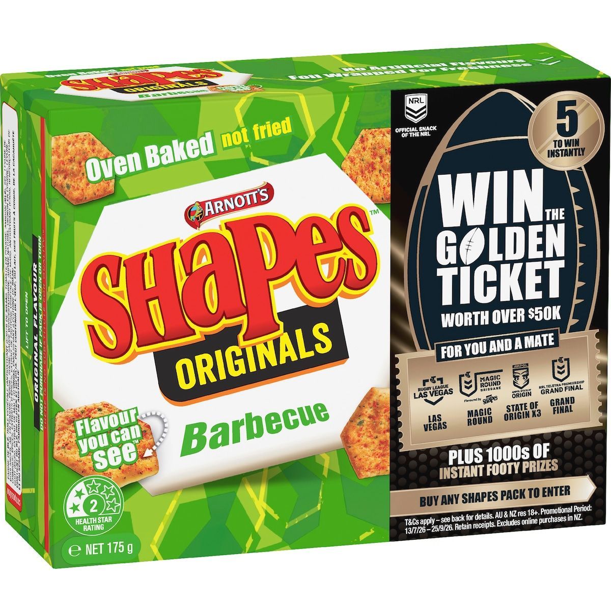 Shapes biscuits