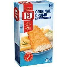 Crumbed fish nz hoki