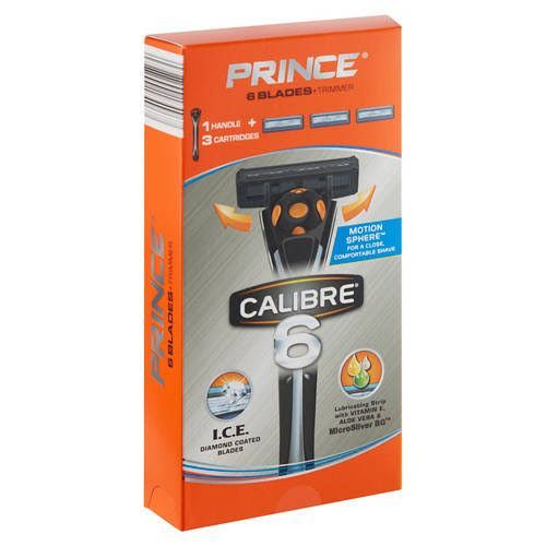 Calibre6 Blade razor system