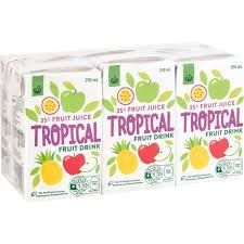 Delicious Tropical Fruit Drink