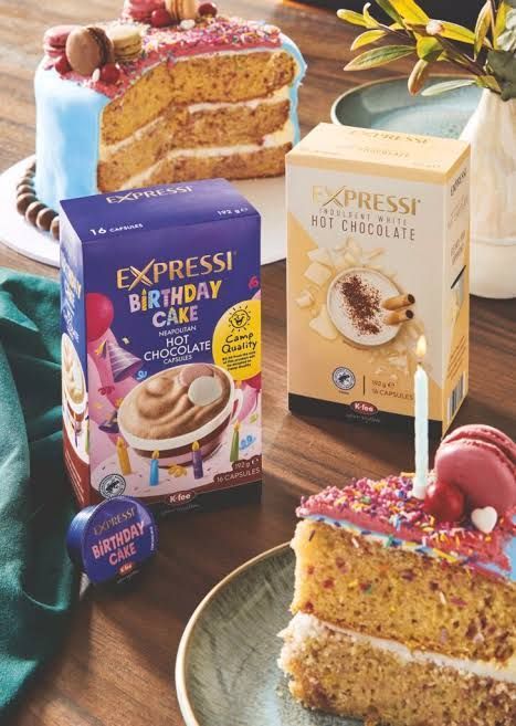 Expressi Birthday Cake Hot Chocolate Capsule
