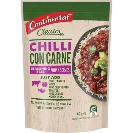 Continental Classic Chilli Con Carne
