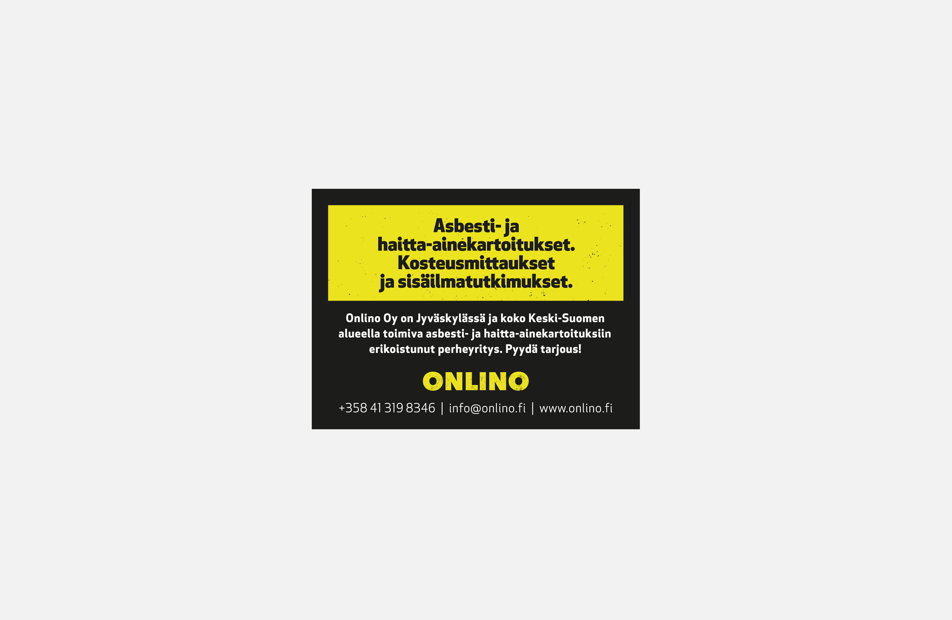 Lehti-ilmoitus Onlino Oy.
