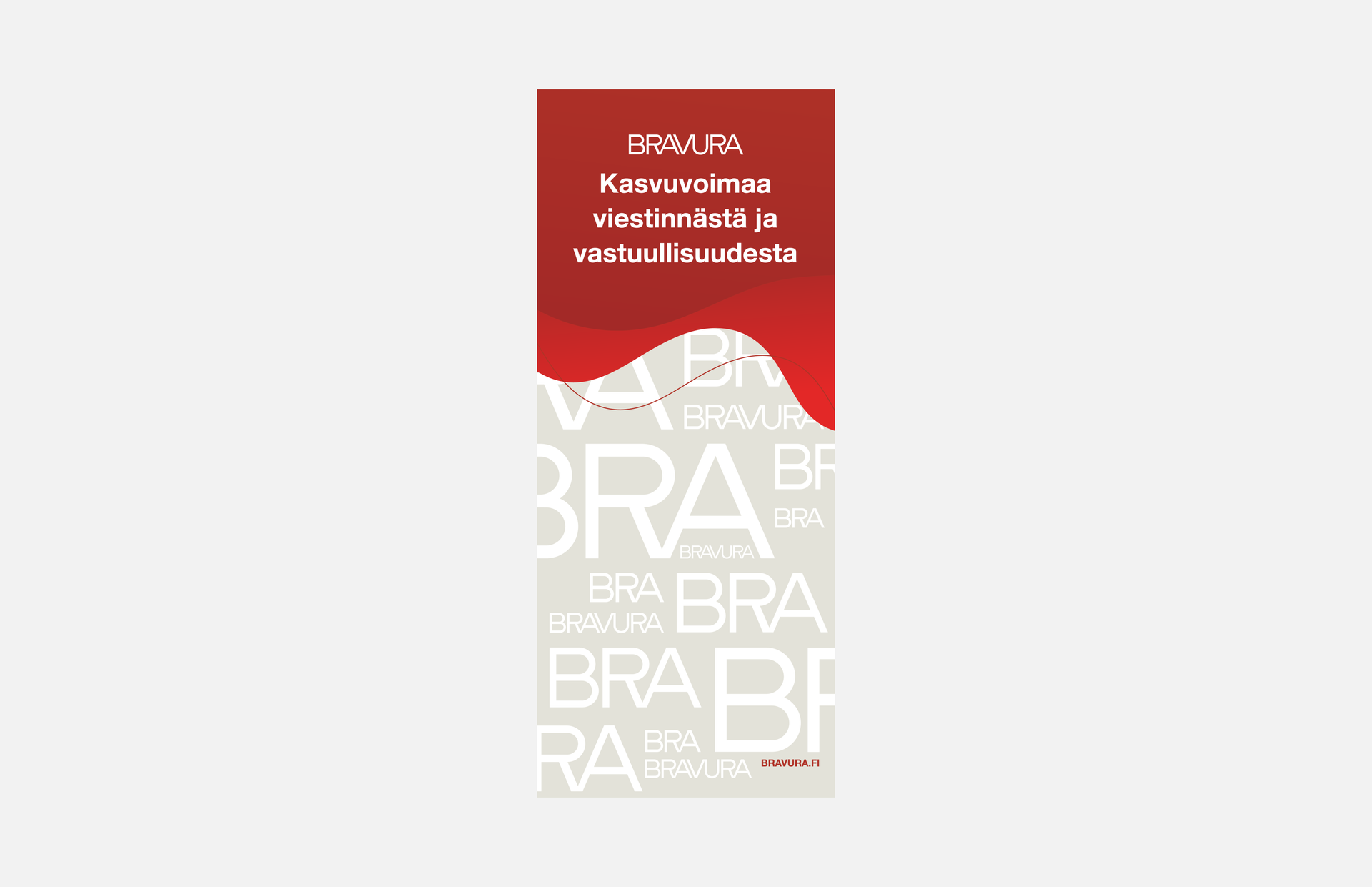 Bravura rollup I Aini Design Oy
