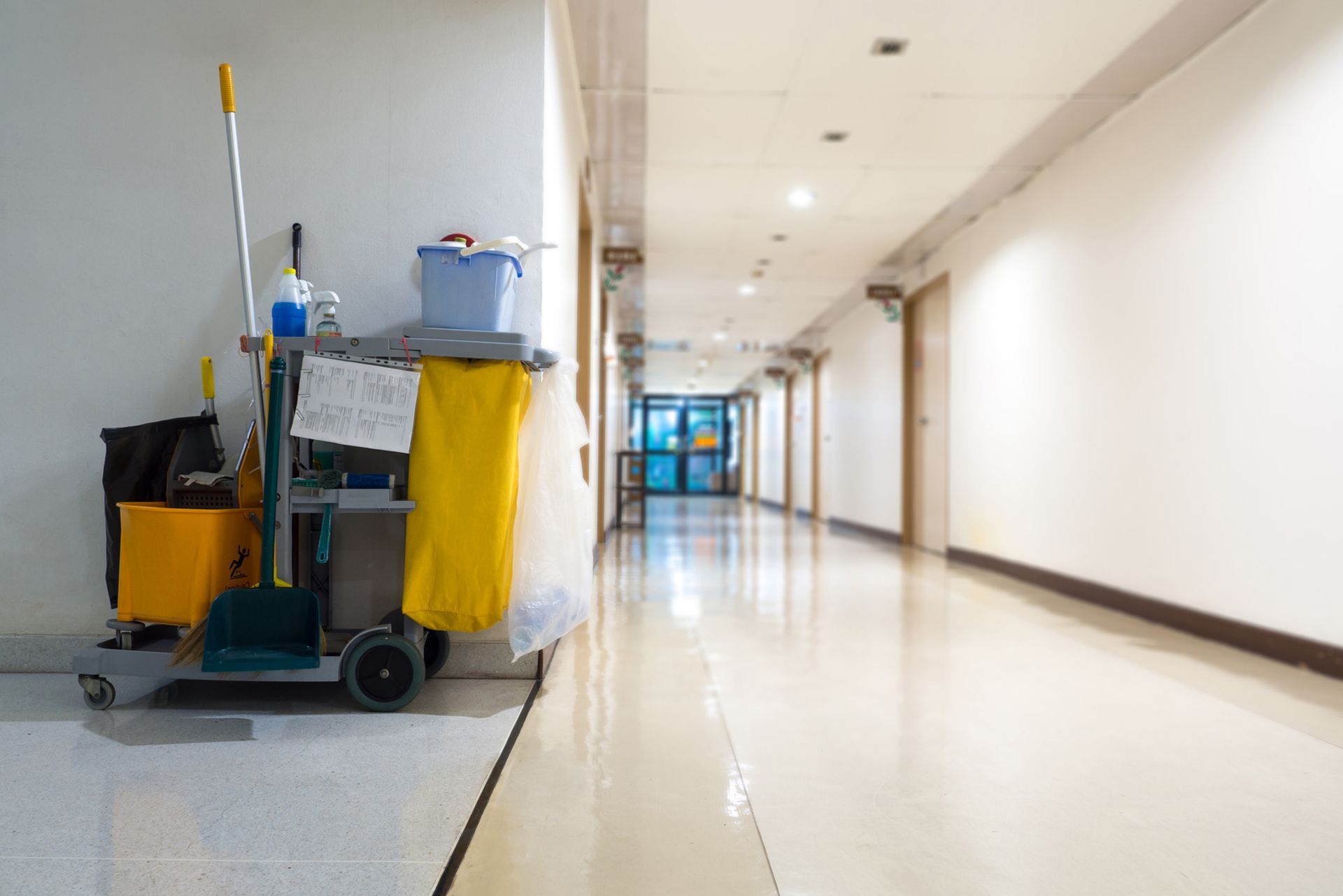 Cleaning Tools Cart — Billerica, MA — Blush Cleaning Service LLC Cleaning Tools Cart — Billerica, MA — Blush Cleaning Service LLC