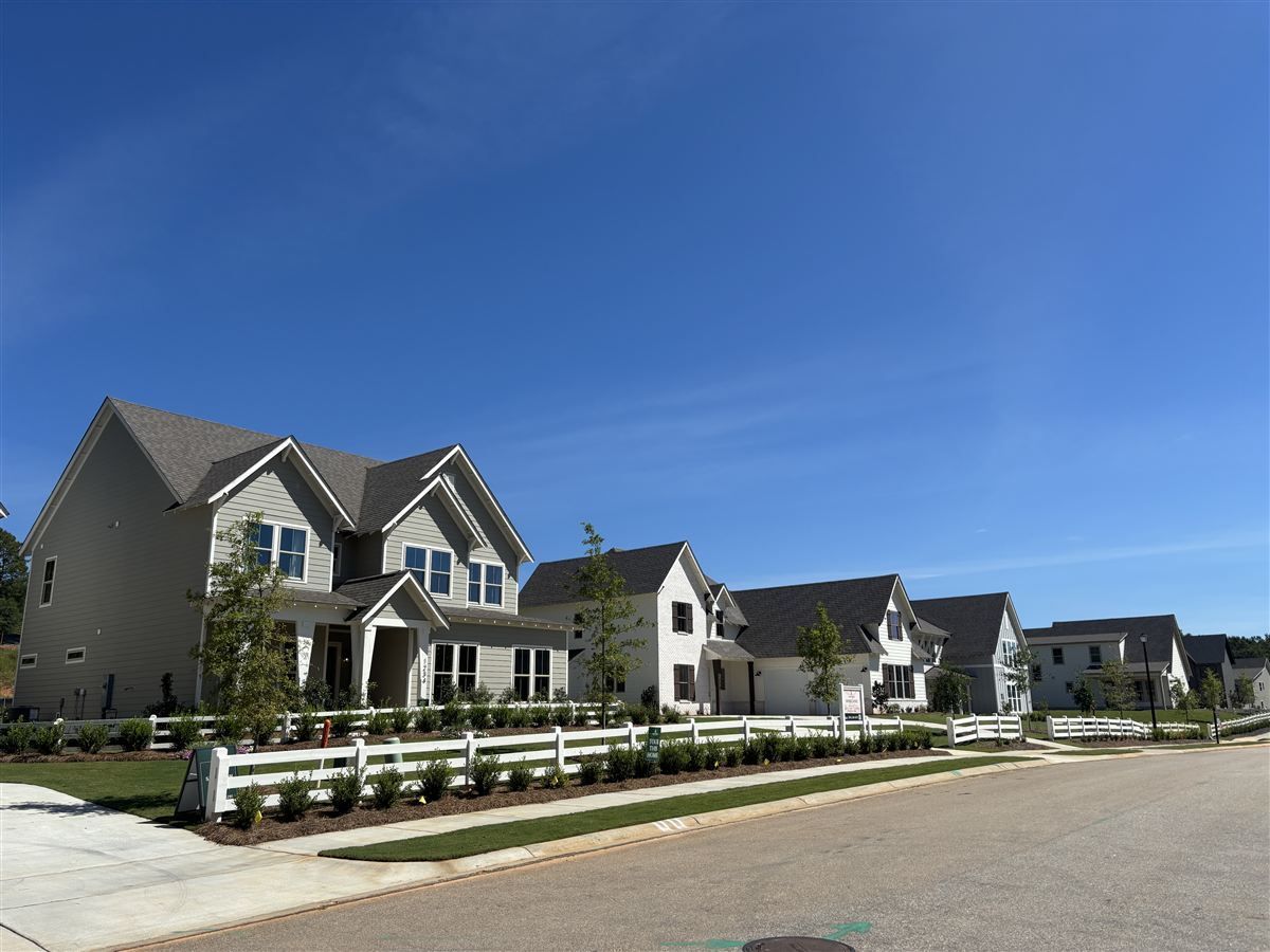 New homes in Auburn Farms, Auburn AL, wired by Abel Electric