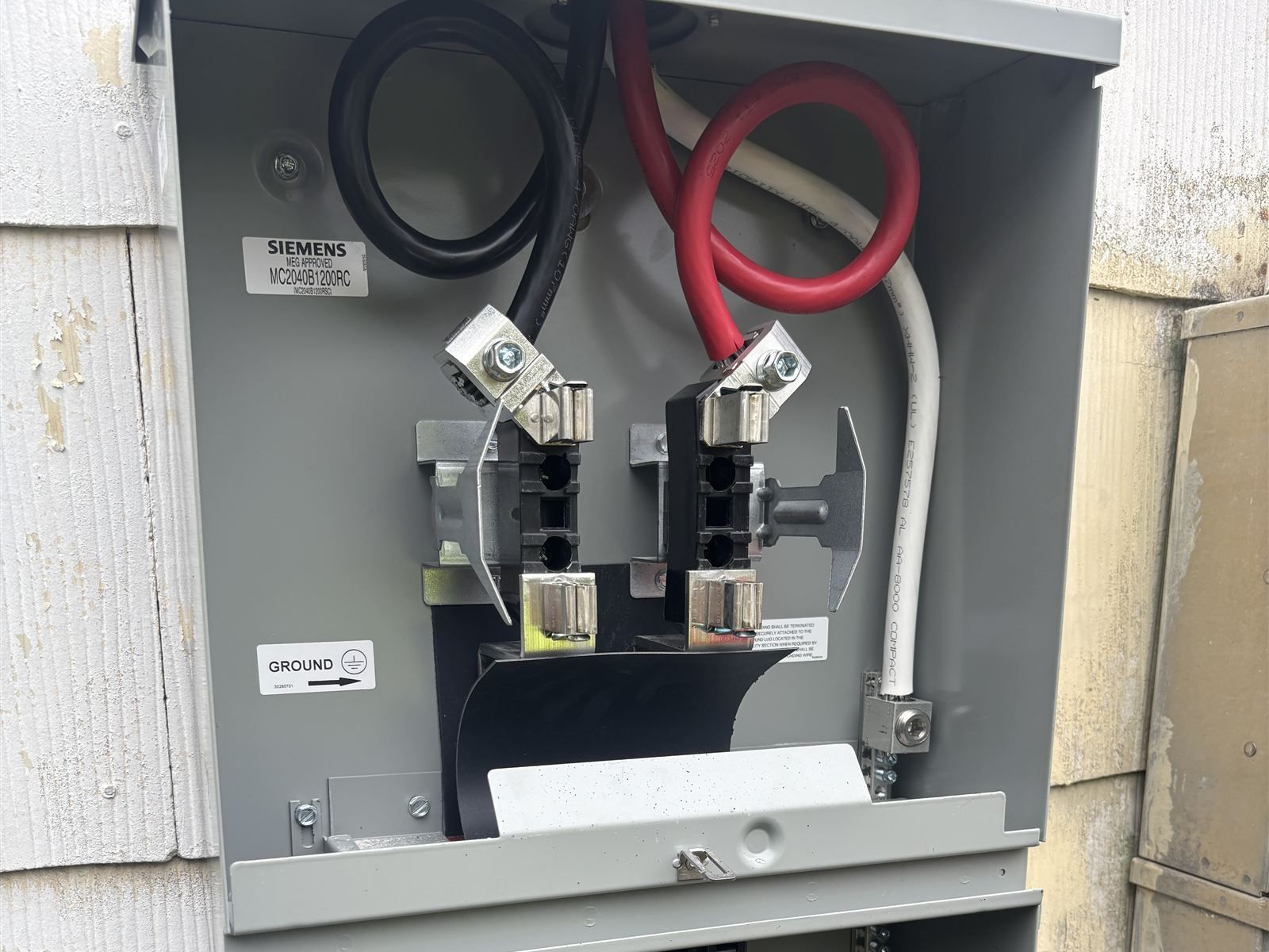 Residential electrical panel upgrade by Abel Electric in Phenix City AL