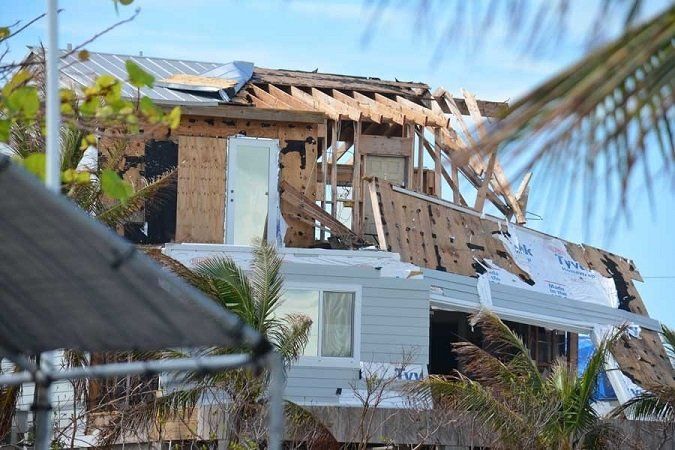 hurricane home damage