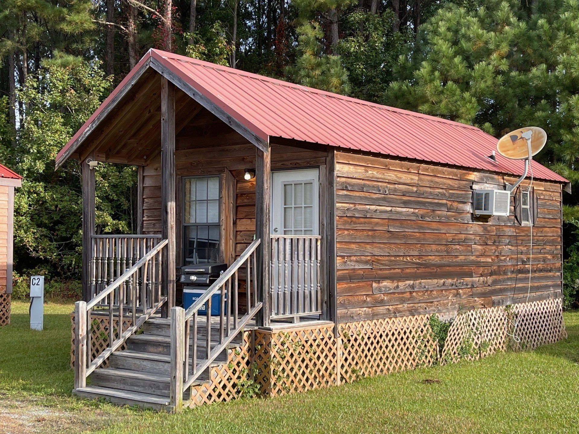 rustic cabin at the rv resort at carolina crossroads rustic cabin