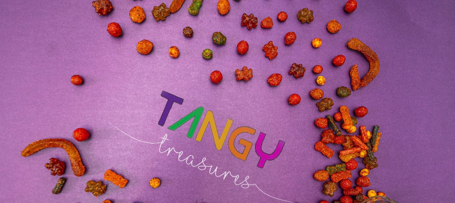Tangy treasure candies