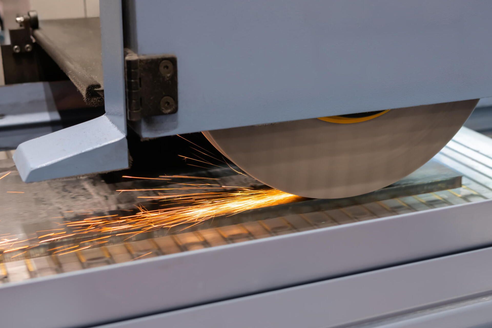 Sheet metal grinding