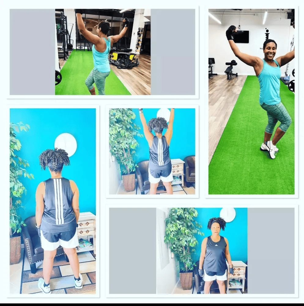 Woman in gym