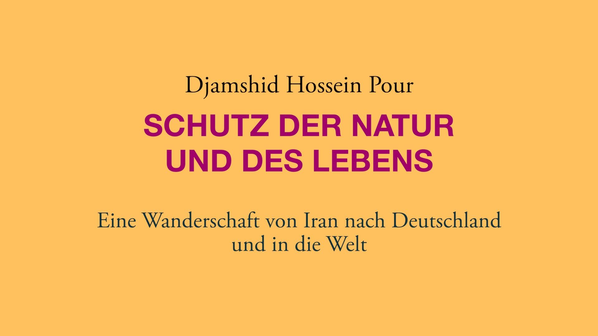Titelbild des Films Schutz der Natur und des Lebens