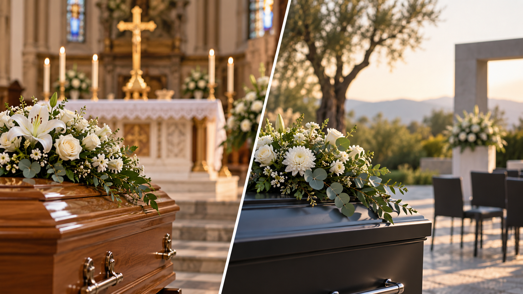 Funerale religioso e funerale civile: le differenze