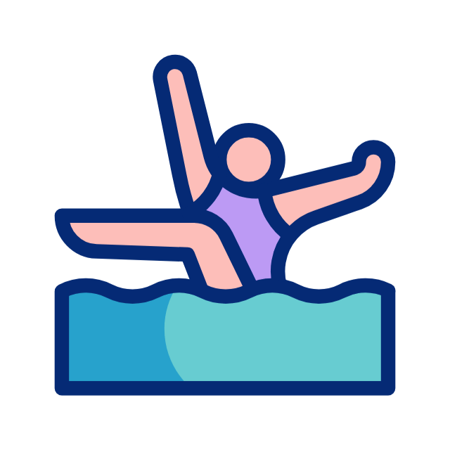 Aqua Fitness Icon