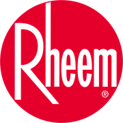 Rheem logo: White