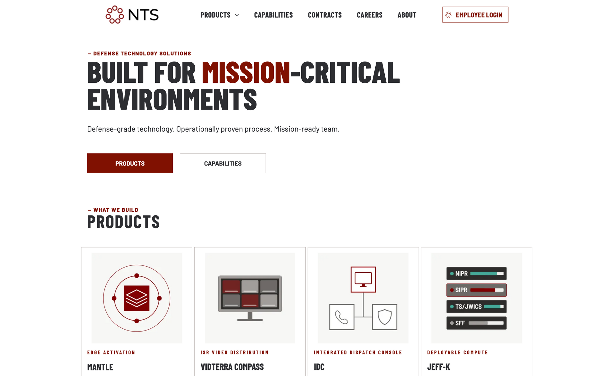 NexTech Solutions website