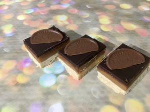 Chocolate Orange Millionaires Shortbread