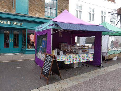 Our Market Stall At St Albans Market. Our Market Stall At St Albans Market.