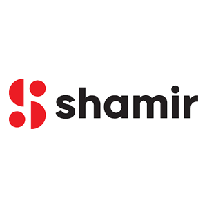 Logo Shamir: forma stilizzata a