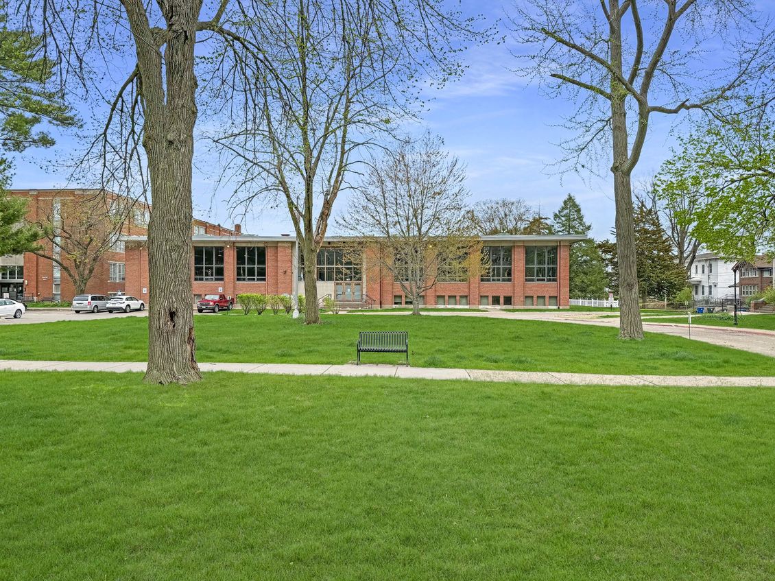 Front of building