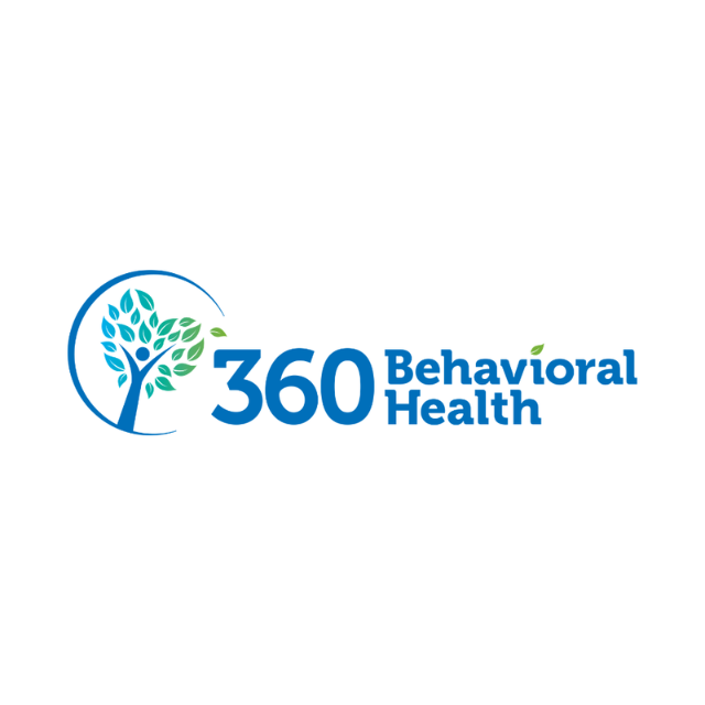 360 Behavioral Health logo with a blue and green tree icon on a white background