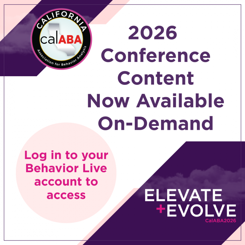 2026 calABA conference content now available on-demand, with log-in access and Elevate + Evolve branding