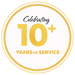 Anniversary Badge | Grooms Motors & Automotive