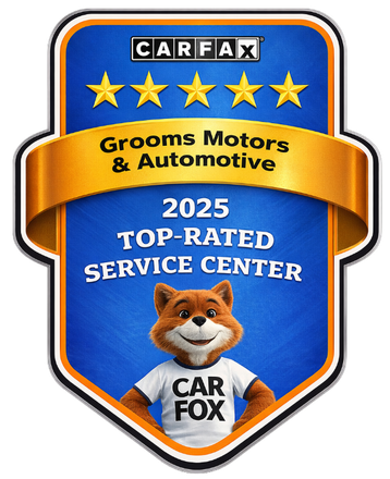 Carfax 2025 Top-Rated Service Center | Grooms Motors & Automotive