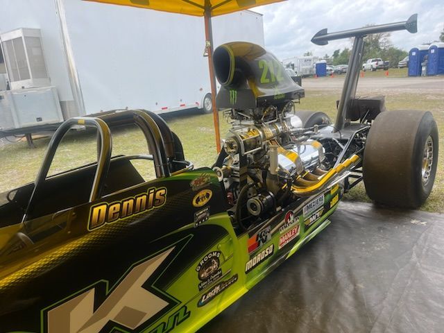 Dragster with Grooms Logo | Grooms Motors & Automotive