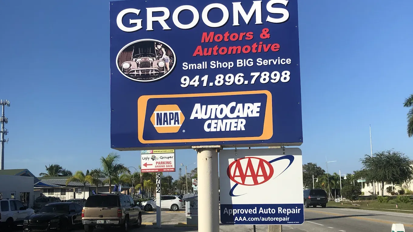 Grooms Auto Shop Signage | Grooms Motors & Automotive