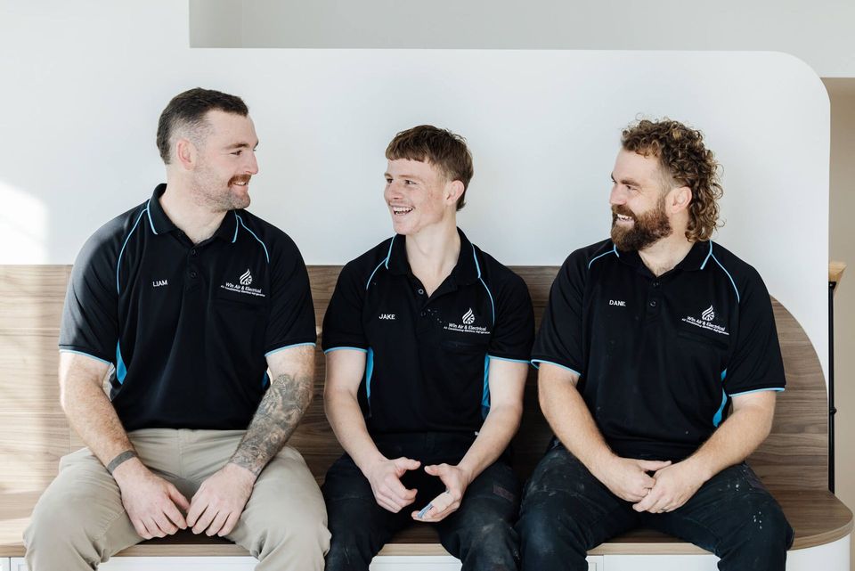 Image of the Win Air and Electrical Team