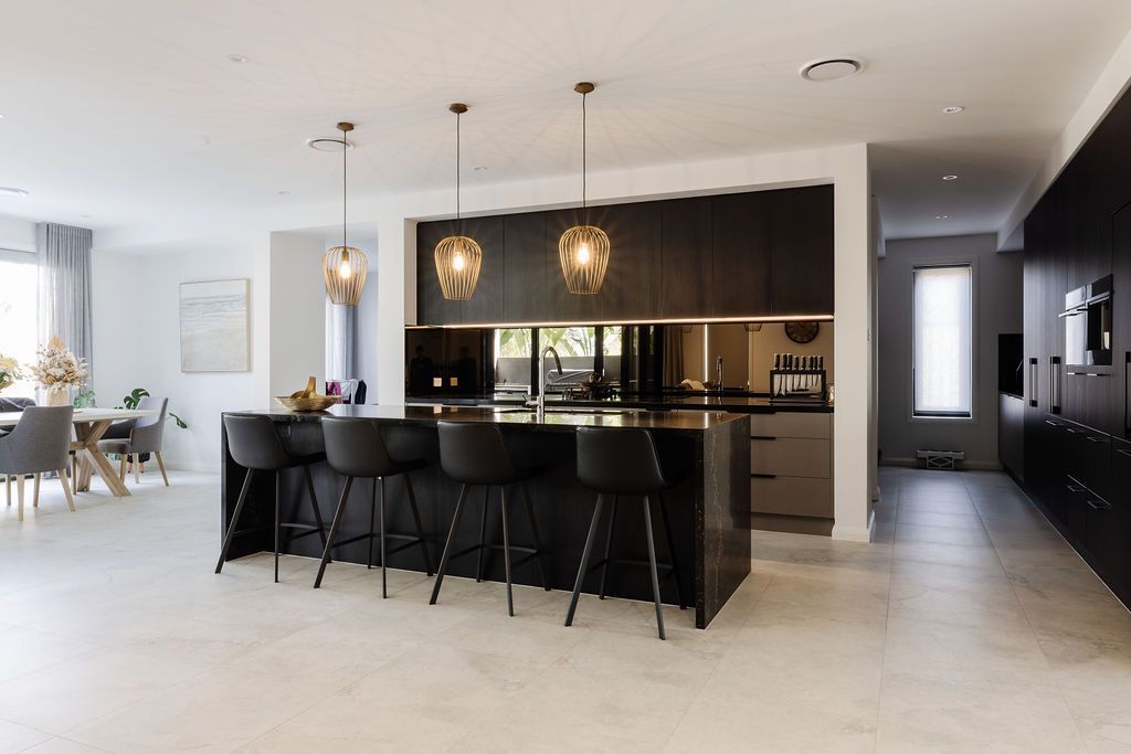 Image of kitchen with ducted A/C vent