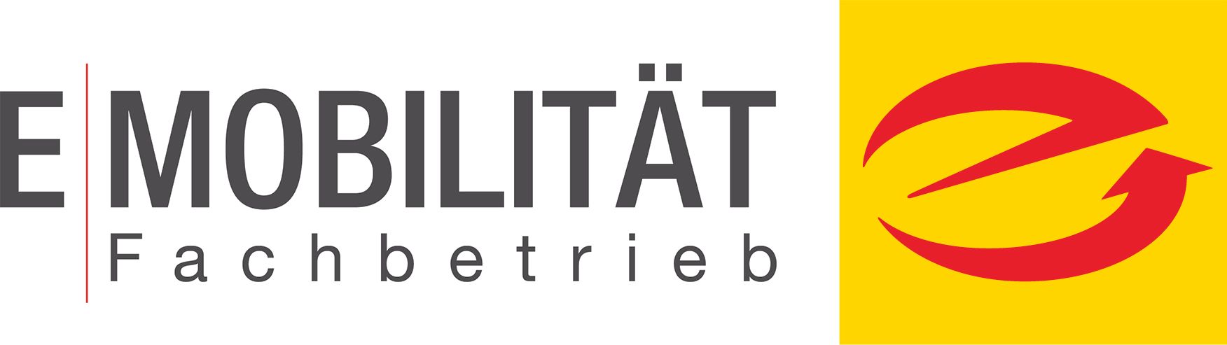 Logo E-Mobilität Fachbetrieb