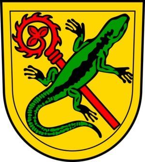 Das Wappen der Gemeinde Ötisheim Wappen von Ötisheim