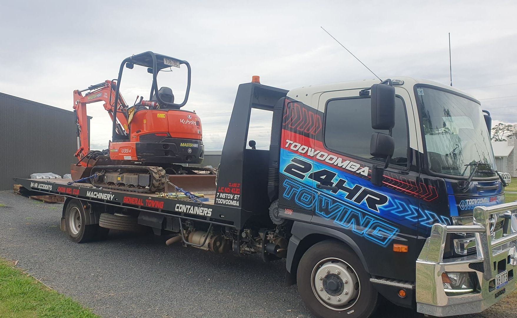Equipment Transport in Toowoomba Toowoomba 24hr Towing