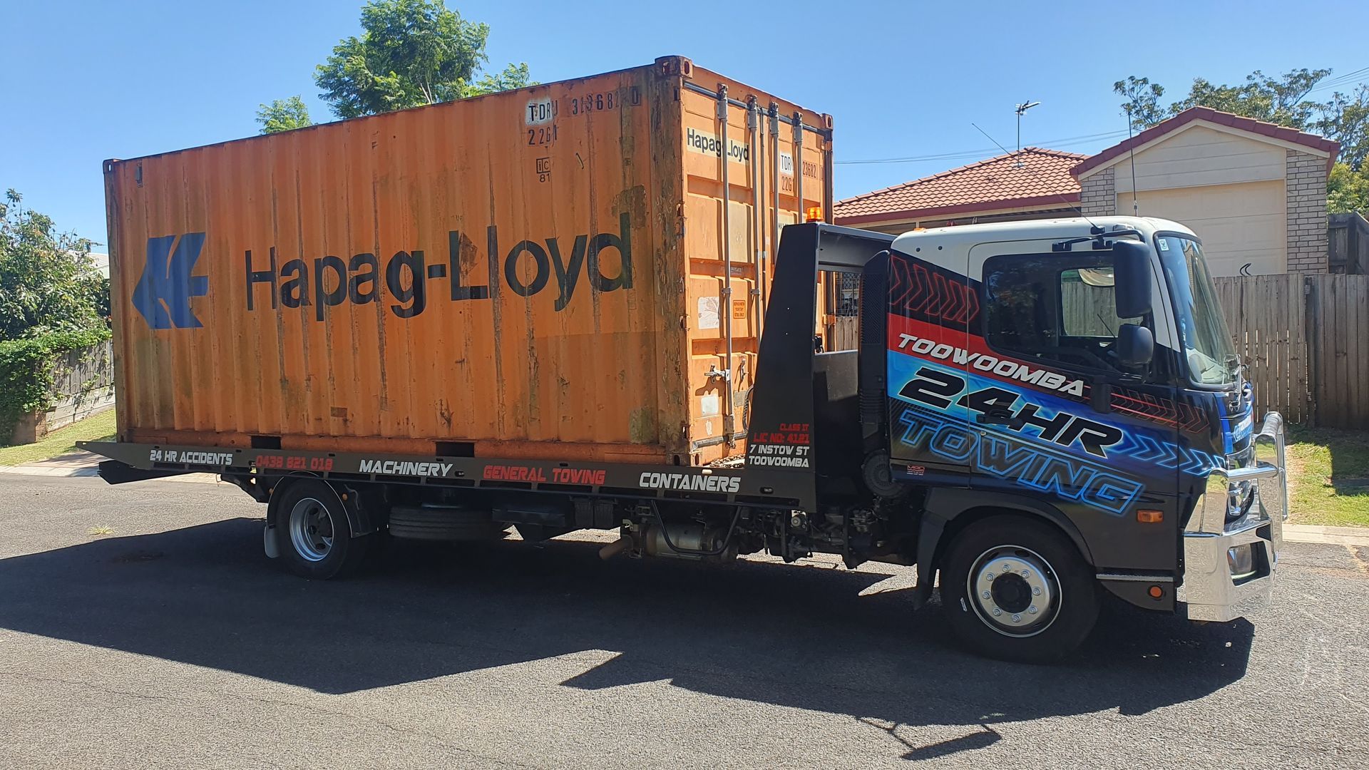 Transportation Of A Mini Tractor By A Tow Truck — Toowoomba 24hr Towing In Toowoomba QLD