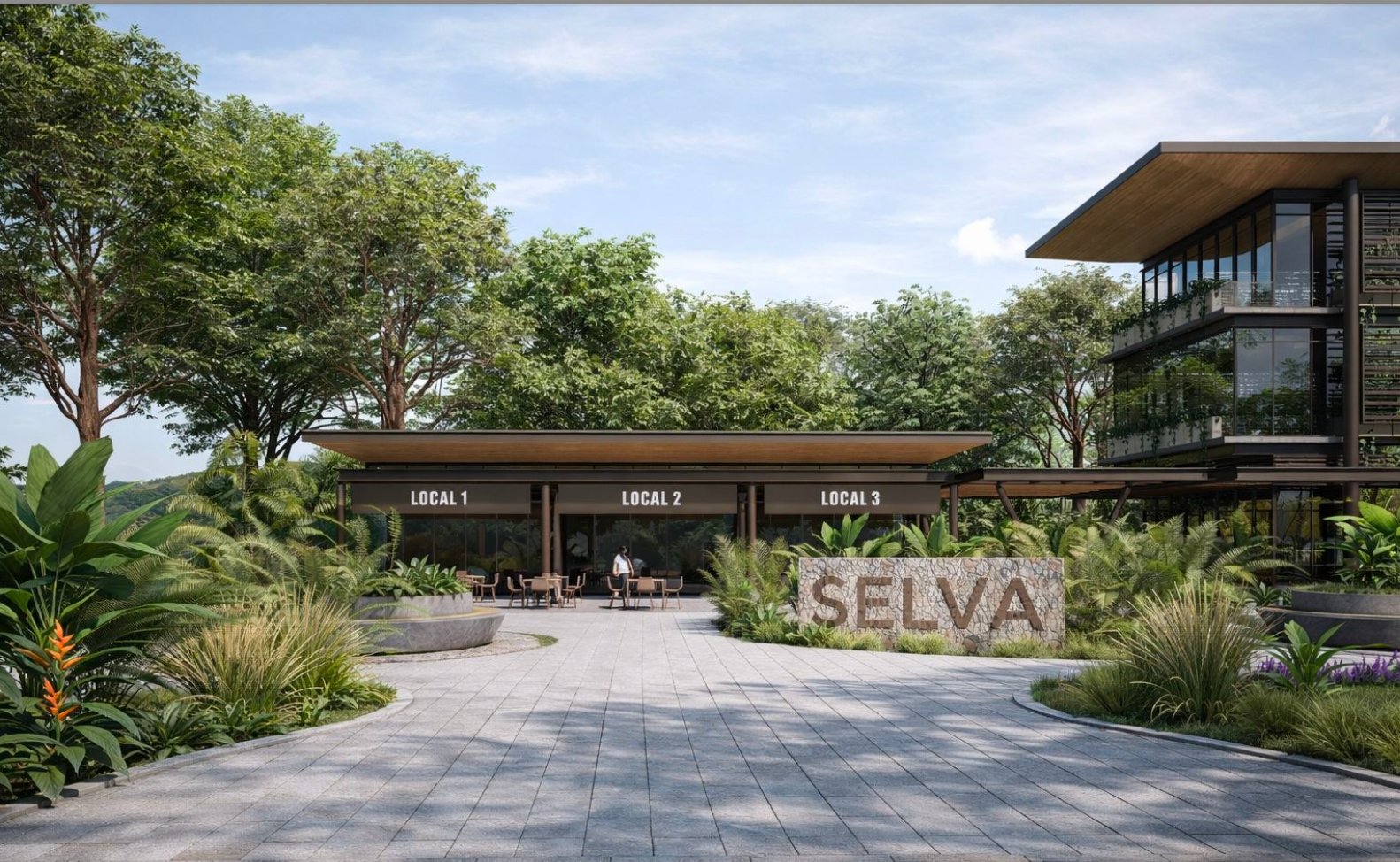 Selva exterior construction