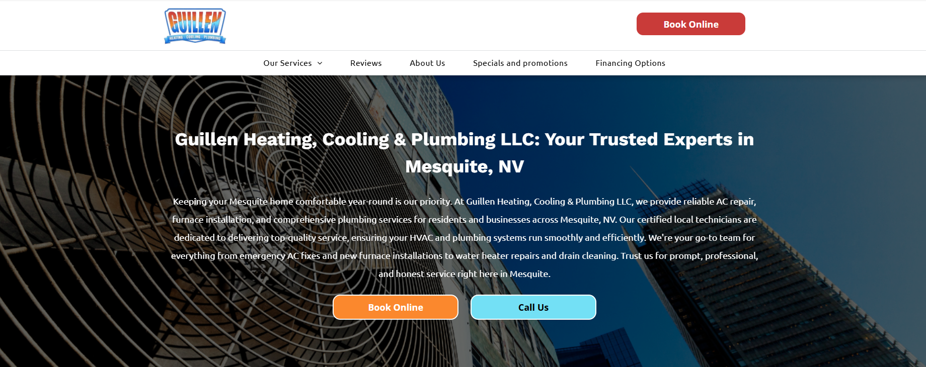 Guillen Heating, Cooling and Plumbing LLC cover