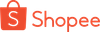 Shopee logo: orange shopping bag with a white